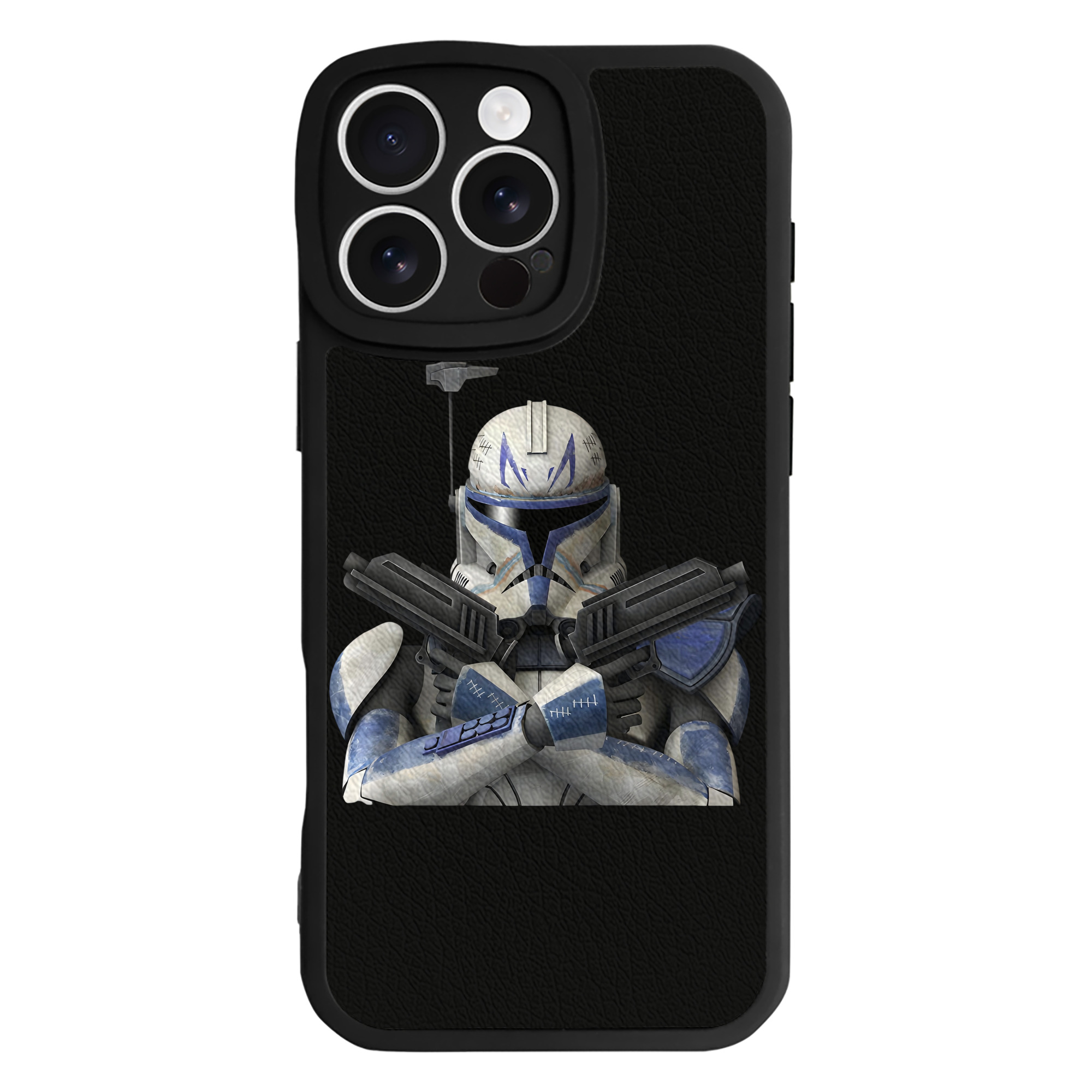 （画像用） スター・ウォーズ Star Wars 【iPhone 16シリーズ対応】シリコンスマホケース（レザー調） 材質：シリコン